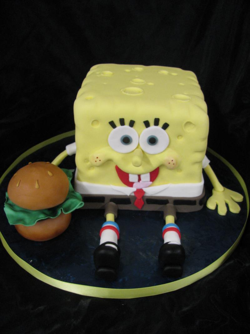 Spngebob cake
