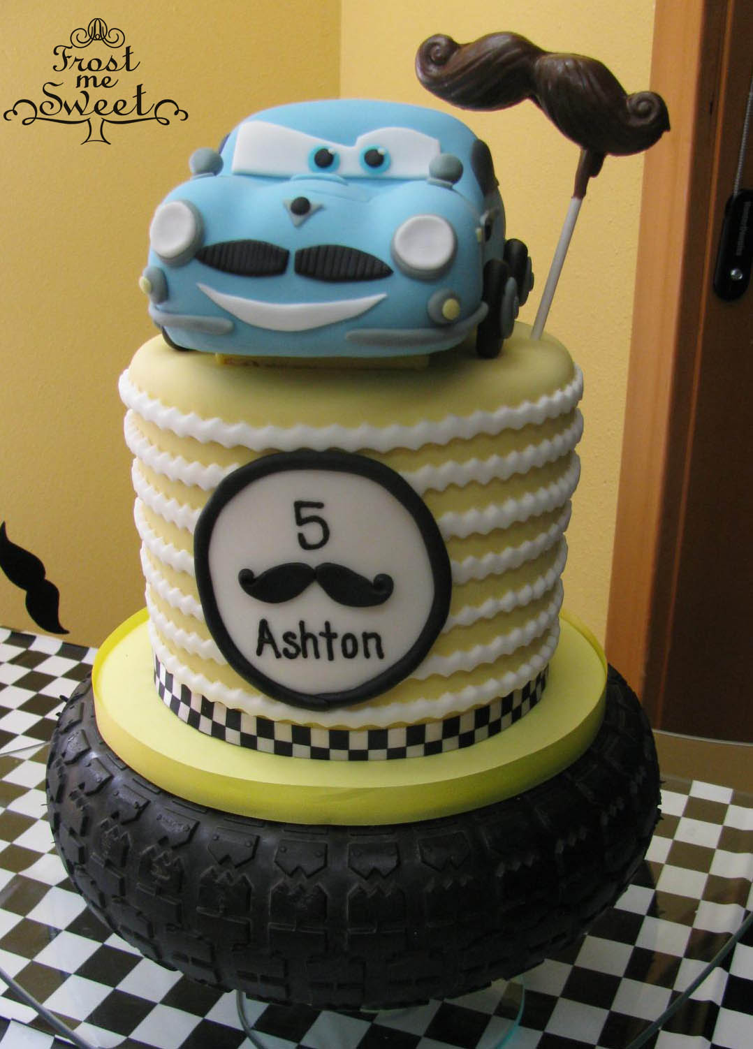 Cars FinnMcMissile Cake