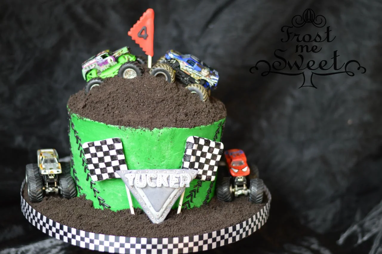 Monster Truck Cake