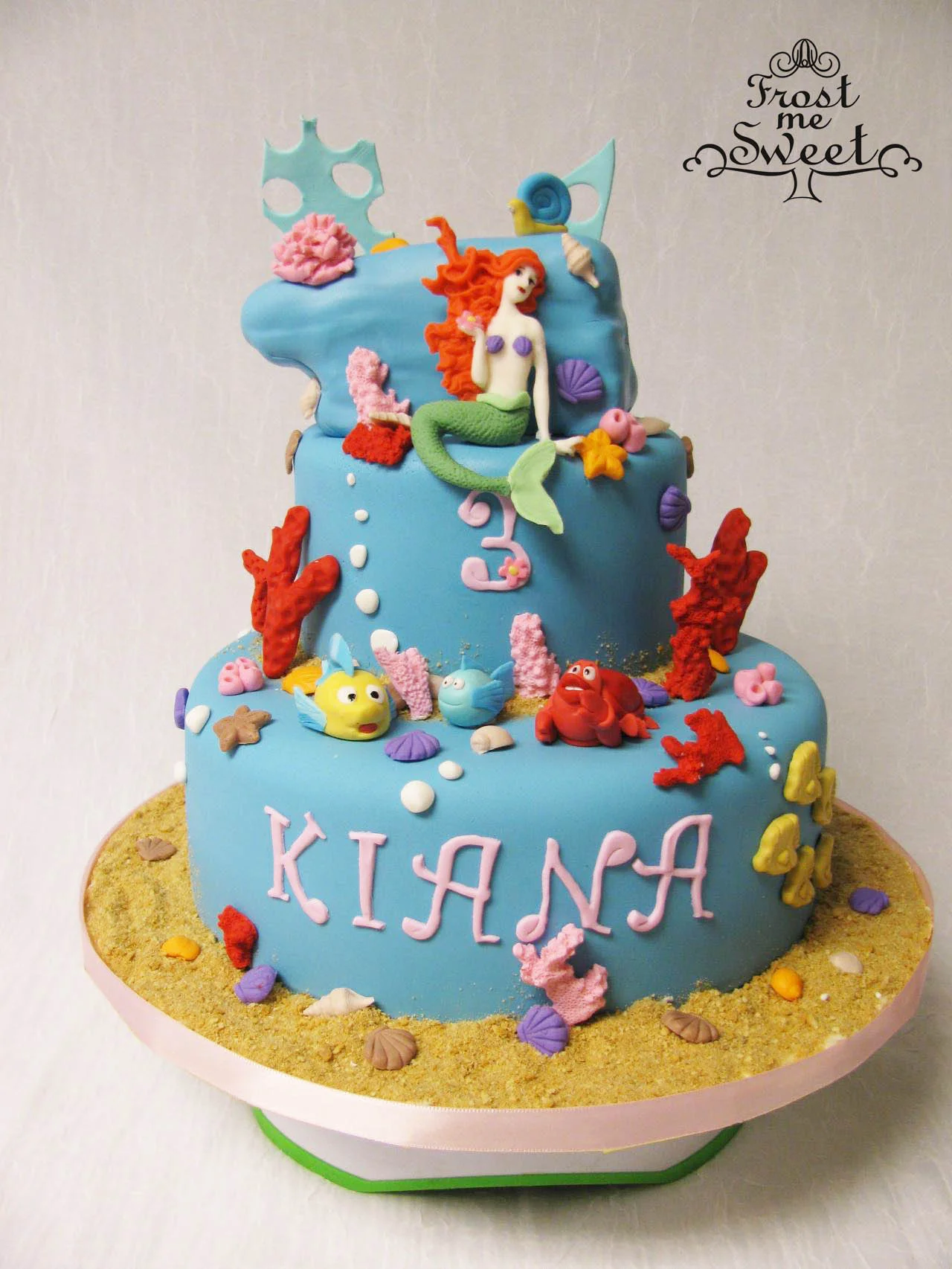 The Little mermaid cake
