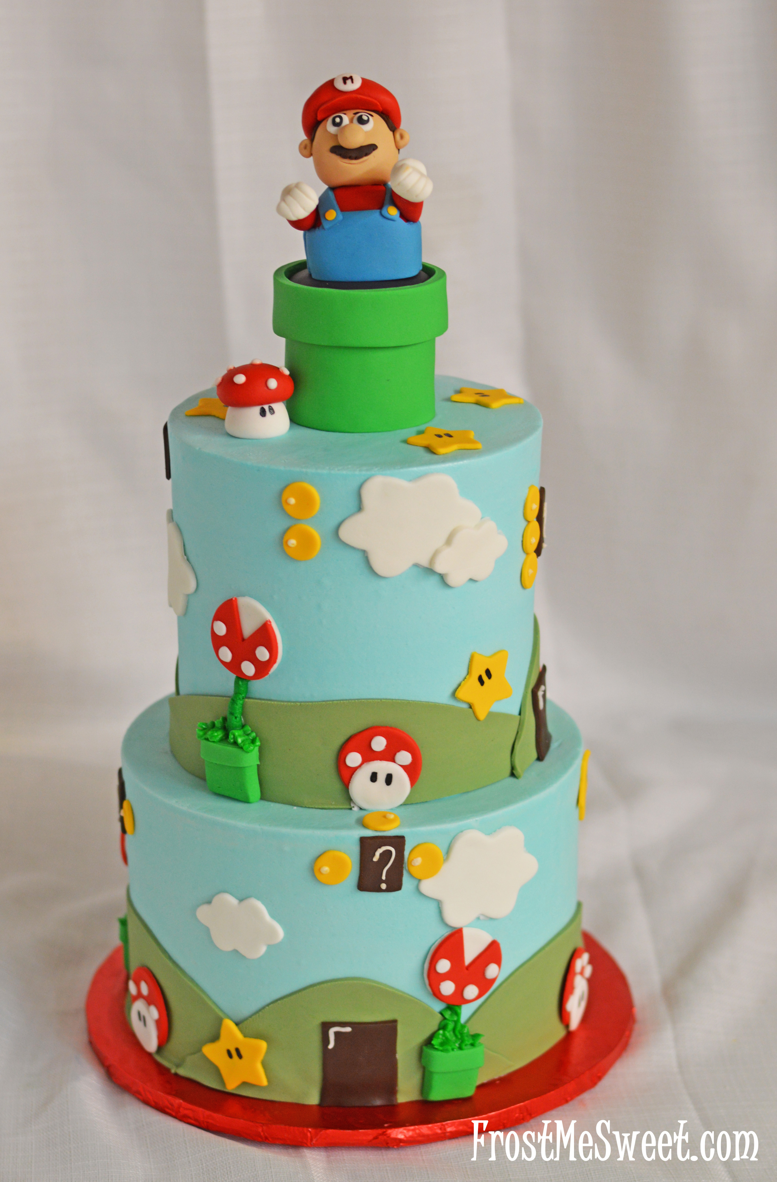 Super Mario Brothers Cake