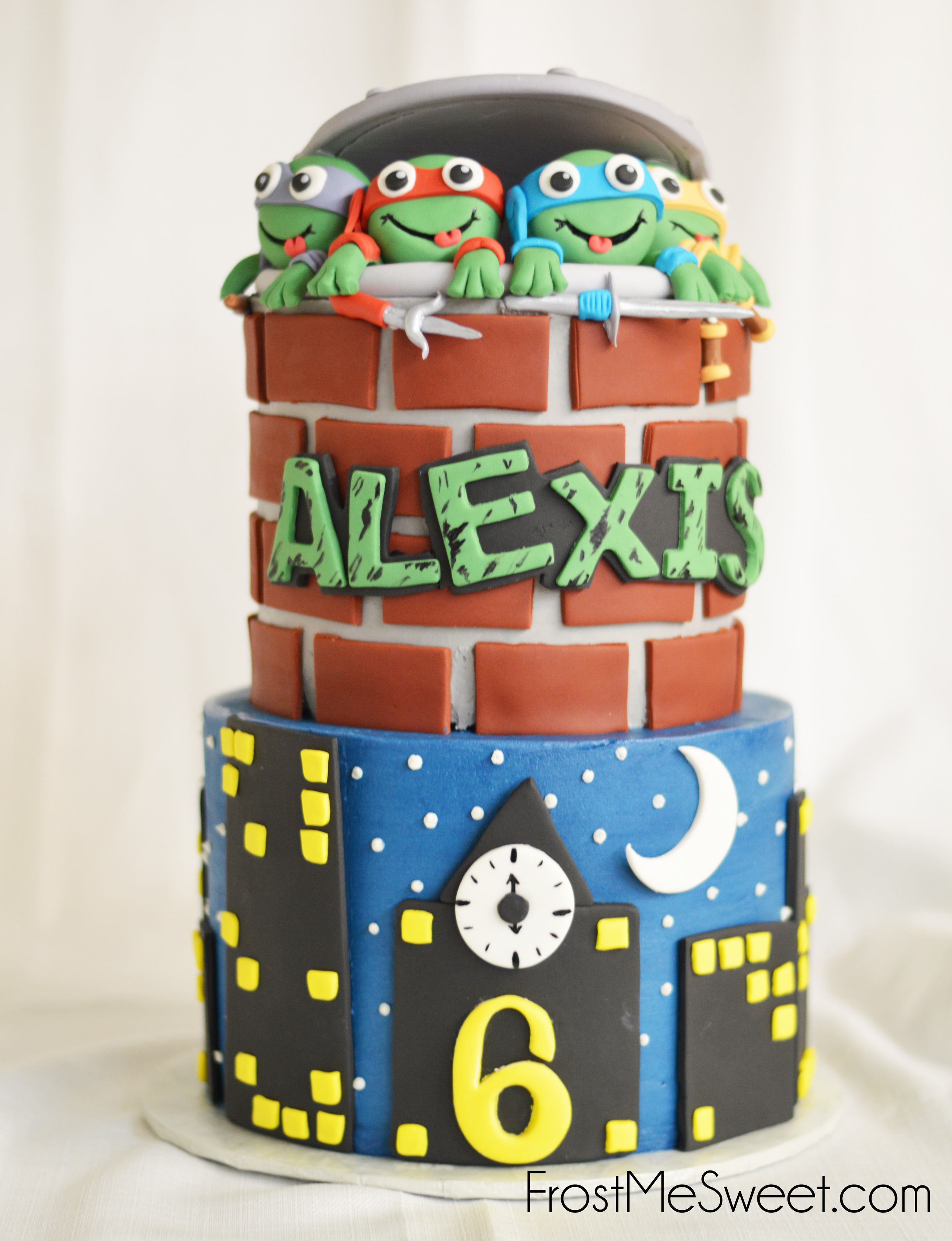 Teenage Mutant Ninja Turtles cake