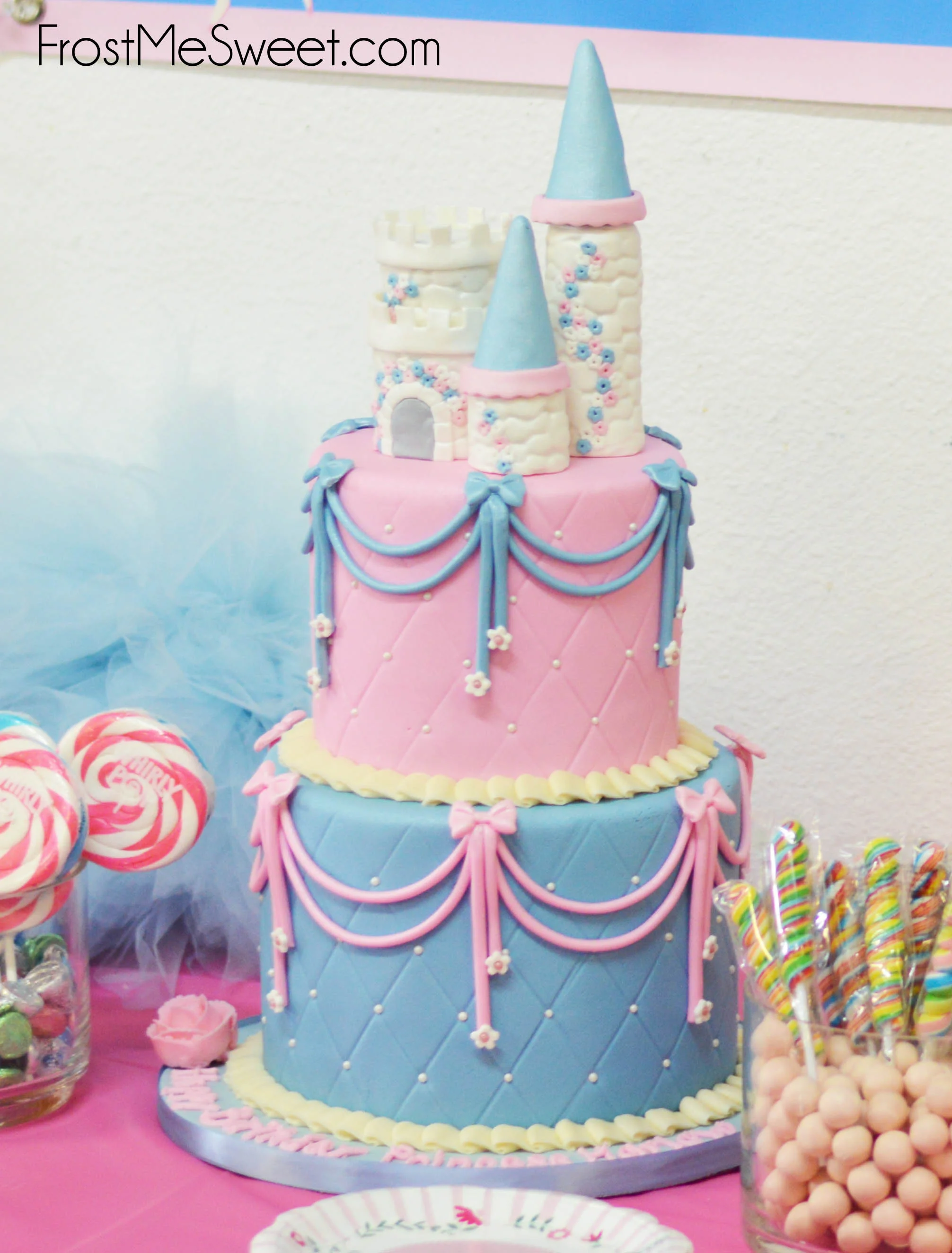 Cinderella Castle cake