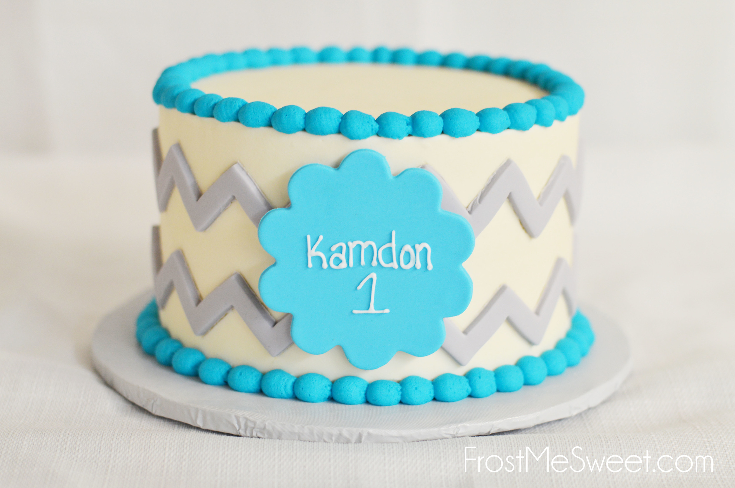 Chevron cake