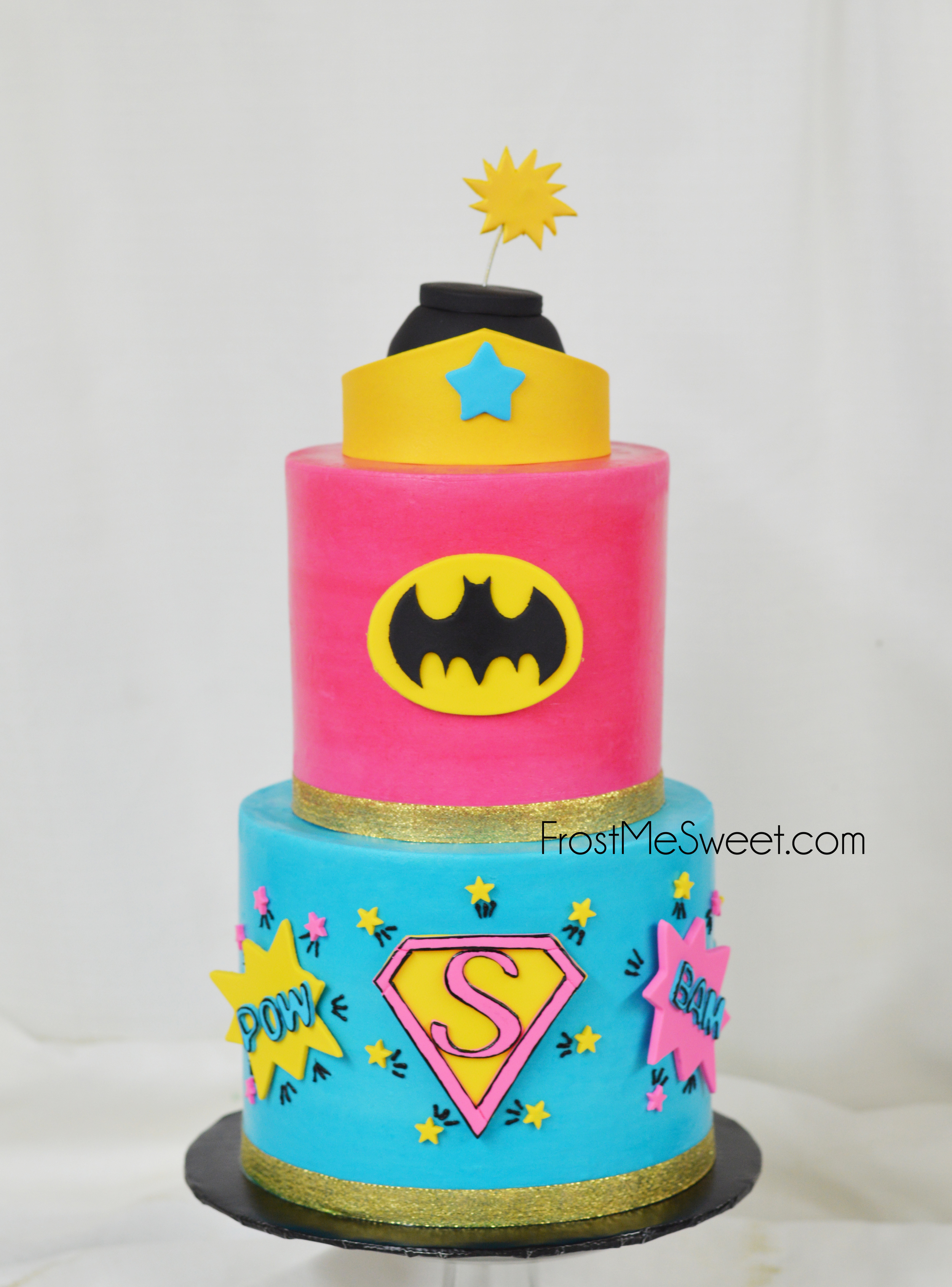 Supergirl cake