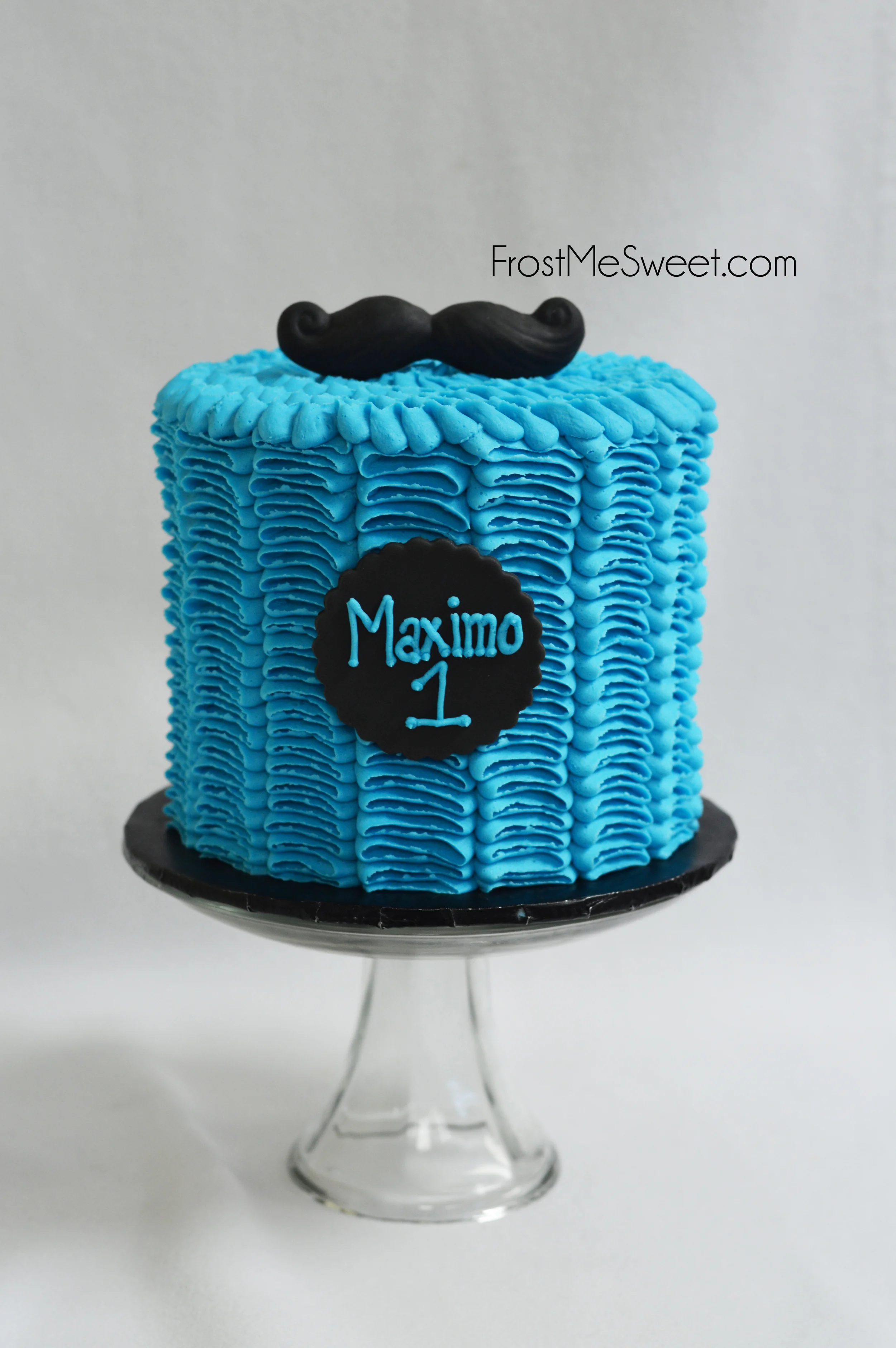 Mustache cake