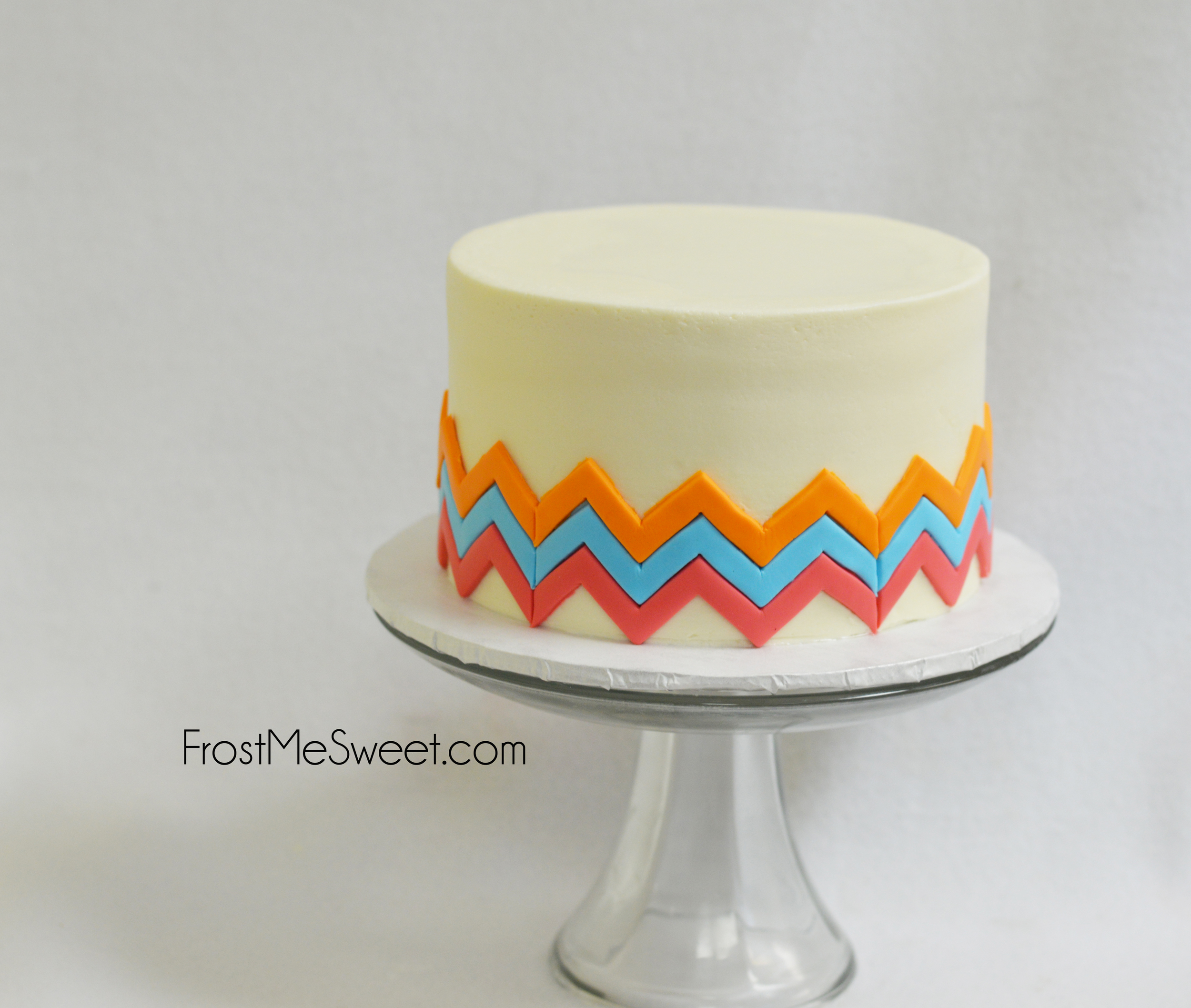 Chevron cake