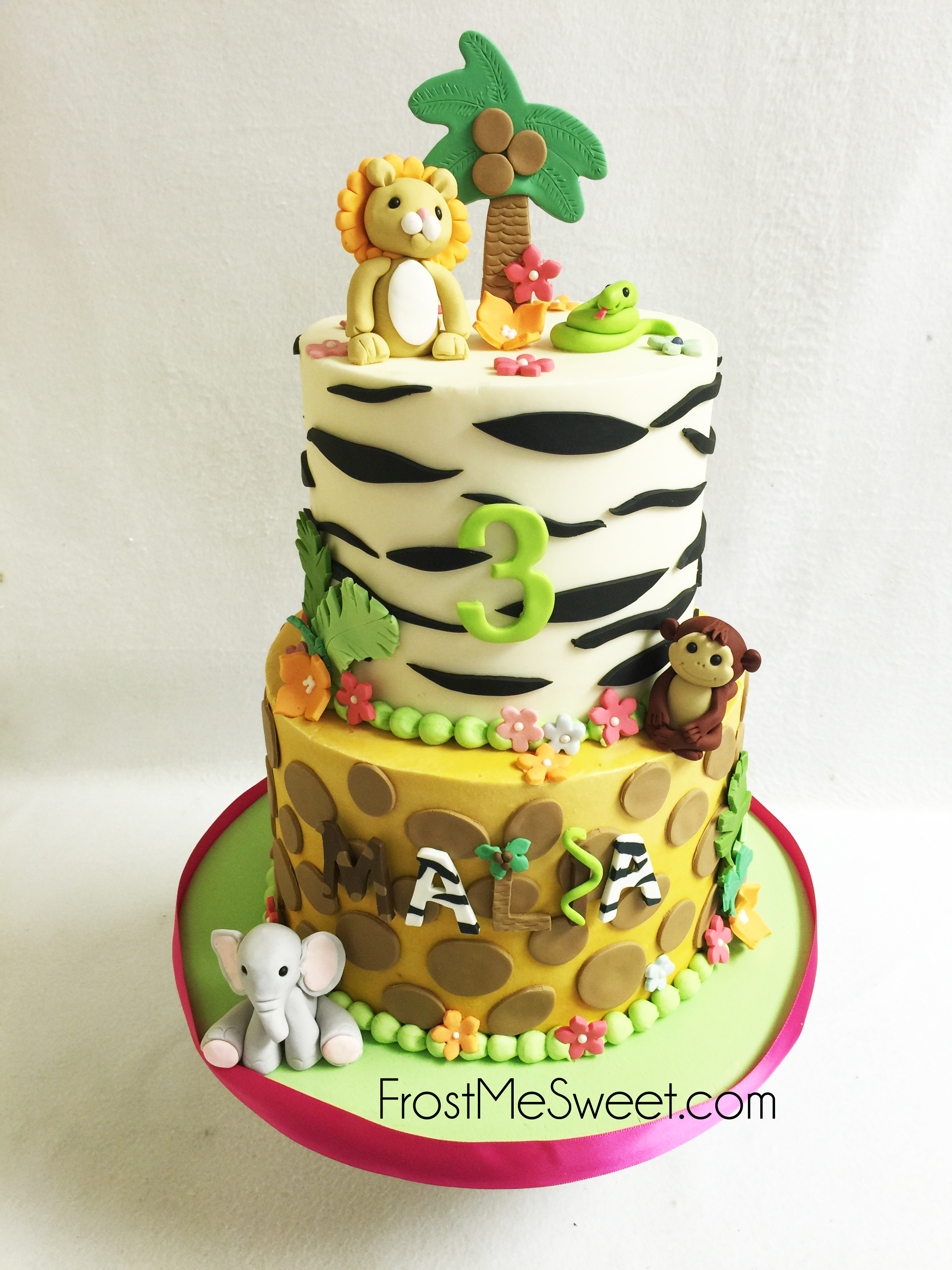 Jungle Safari Cake
