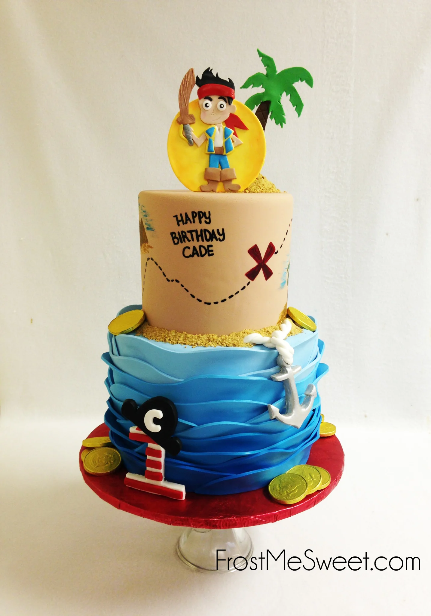Jake and the Neverland Pirates cake