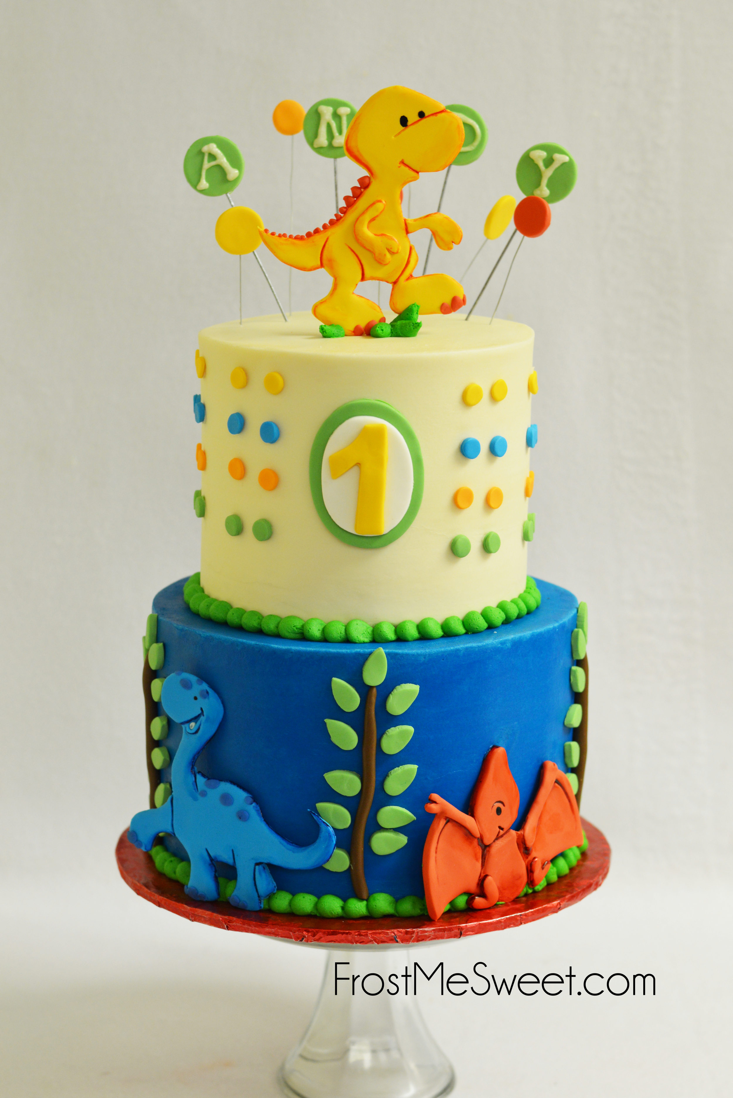 Dinosaur cake
