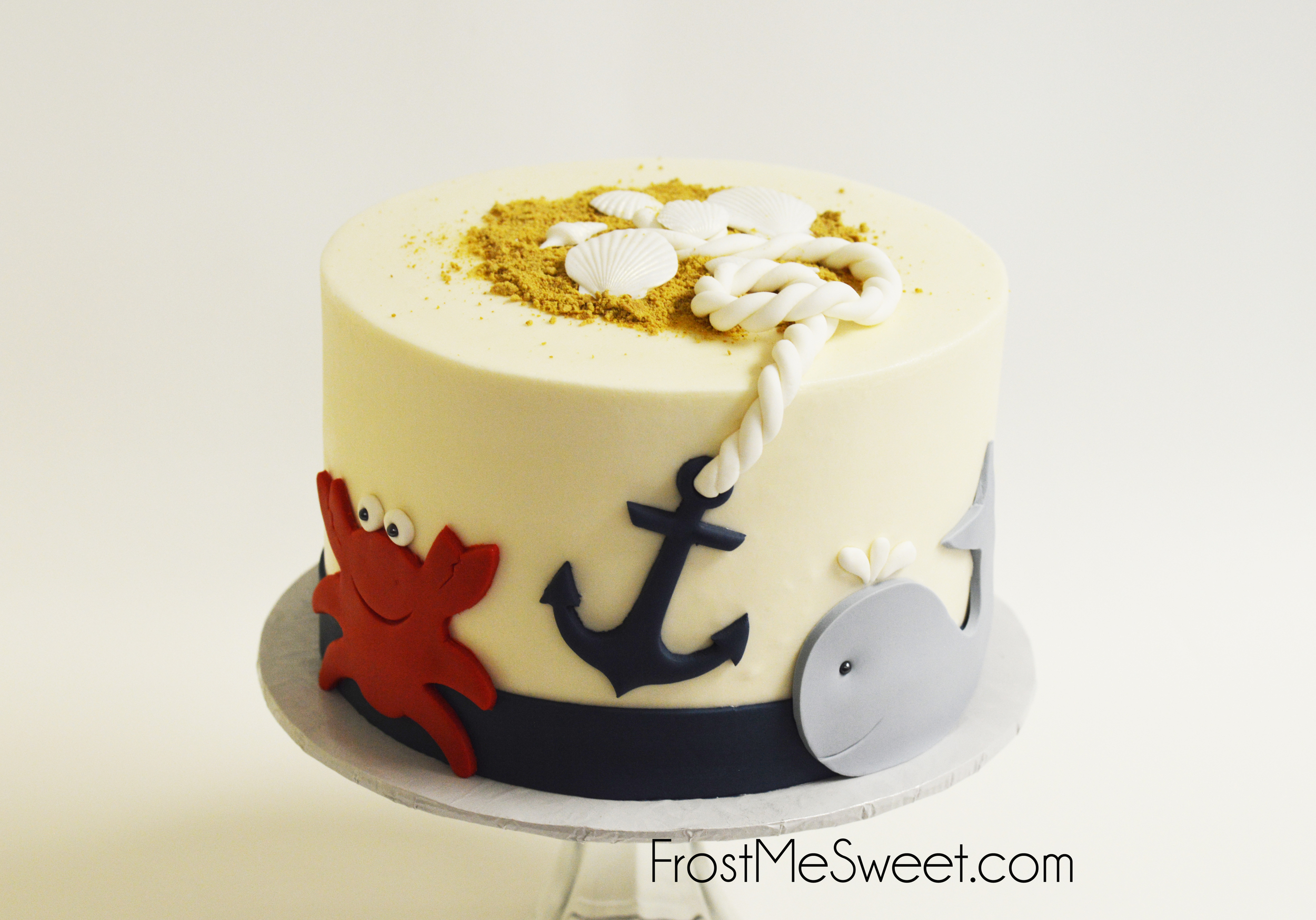 Nautical Baby Shower cake