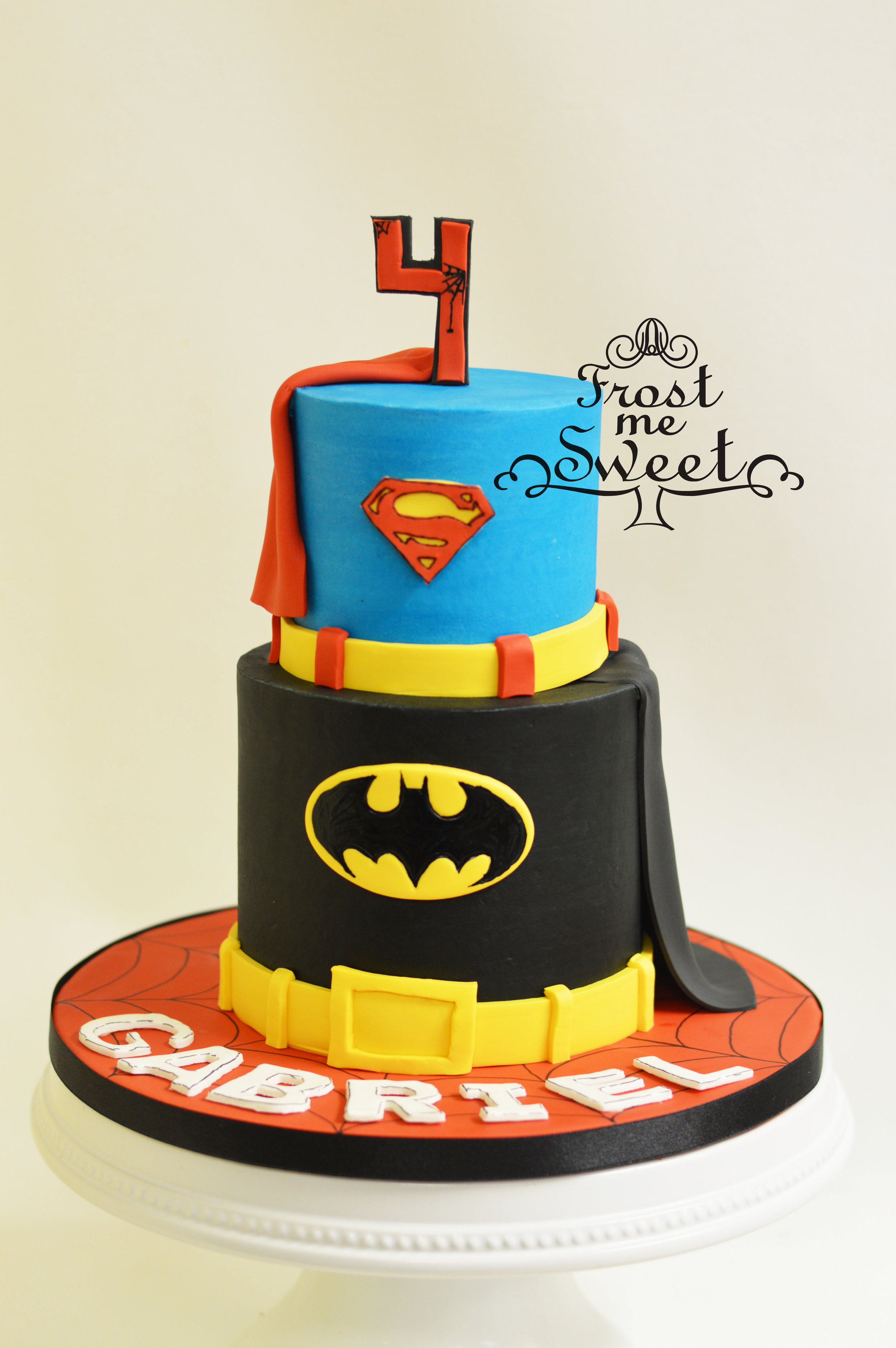 Superhero Cake