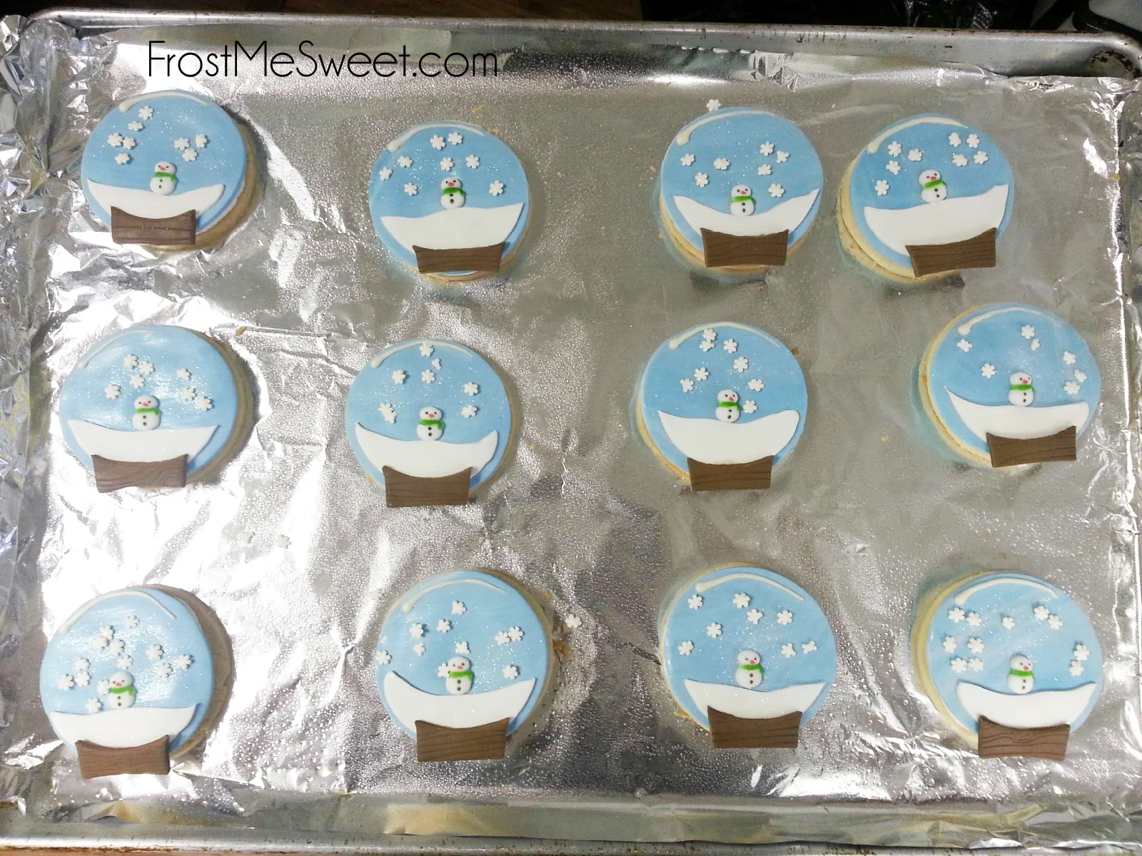 Snow Globe Cookies