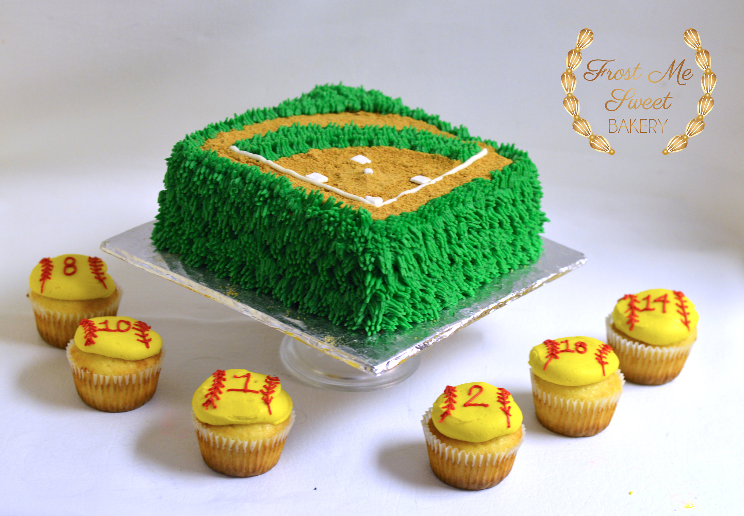 softball field with softball cupcakes.jpg