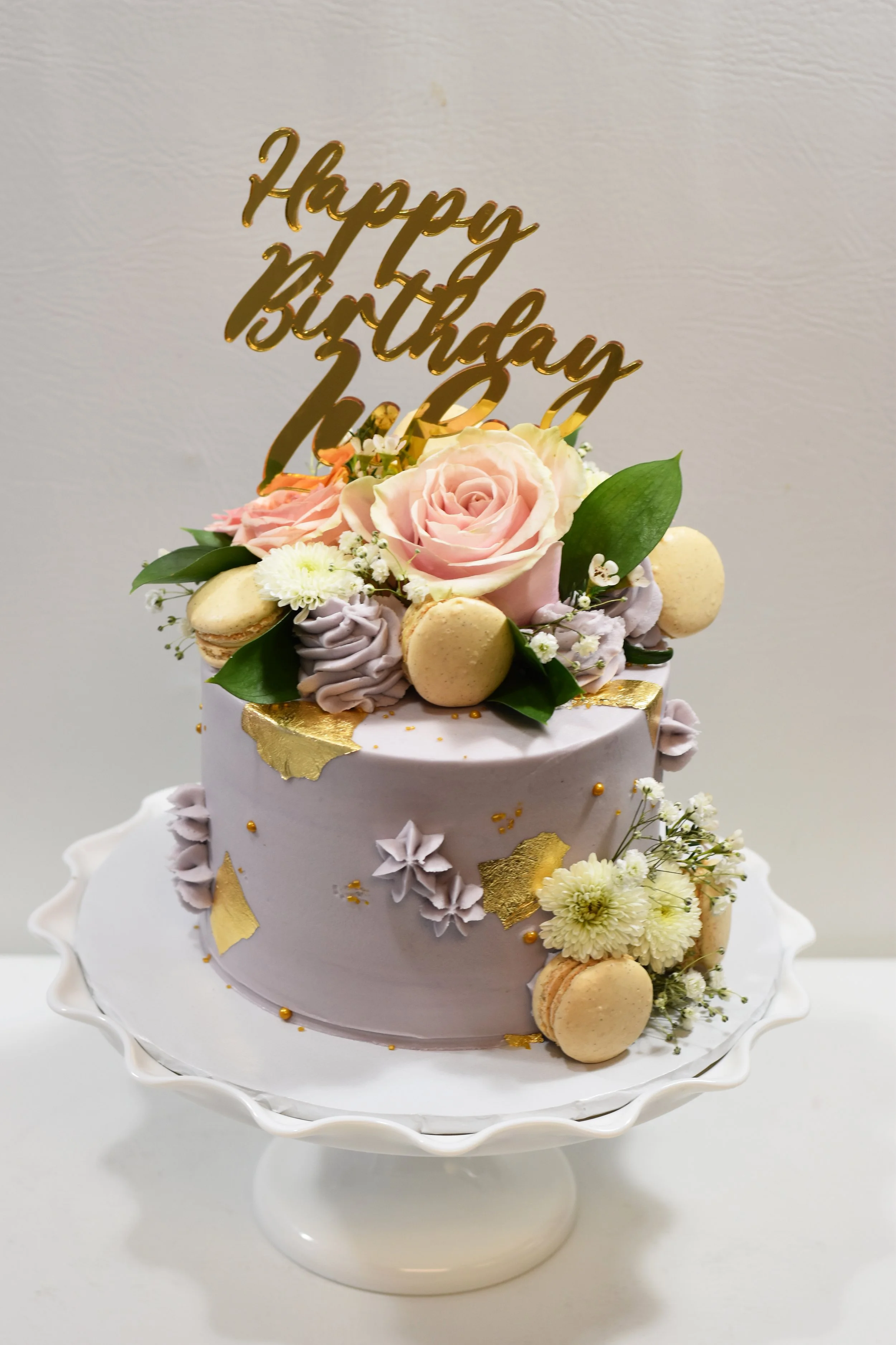 flowers and macs cake.jpg
