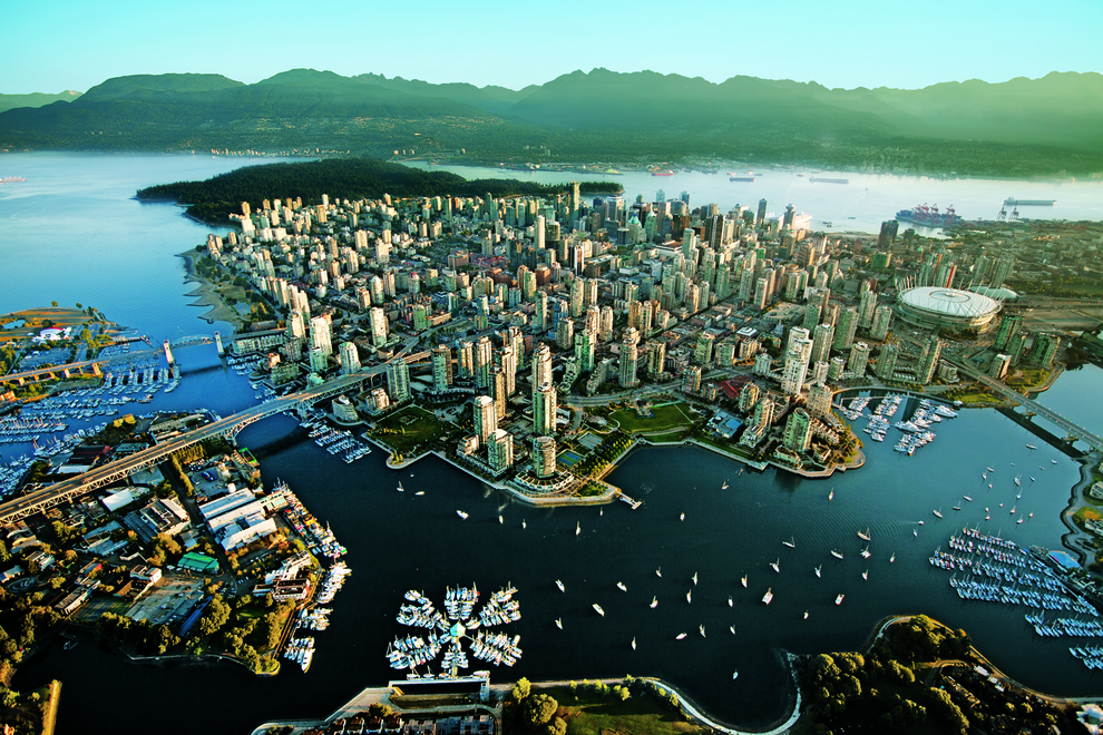 Vancouver, Canada Vancouver is consistently called one of the most livable cities in the world, and this picture shows at least some of the reasons why. ( via )