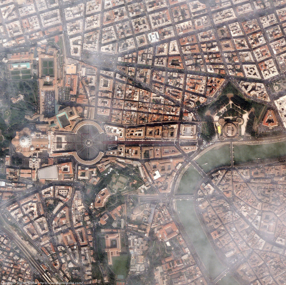 Vatican City The tiny city-state in the heart of Rome stretches over only 110 acres and is home to only 839 people. It’s also worth about $15 billion.