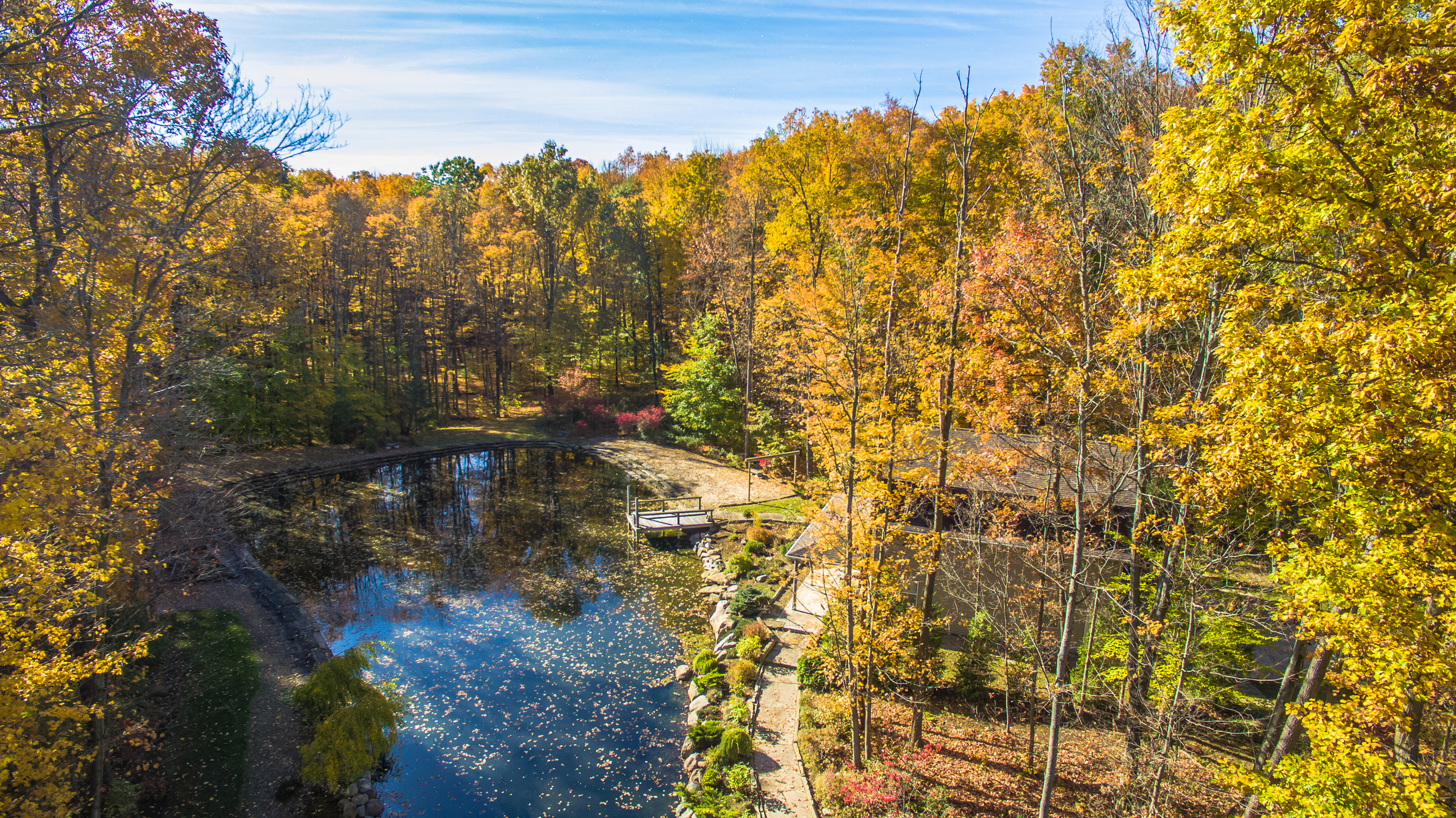 Private Lake in Hiram, Ohio