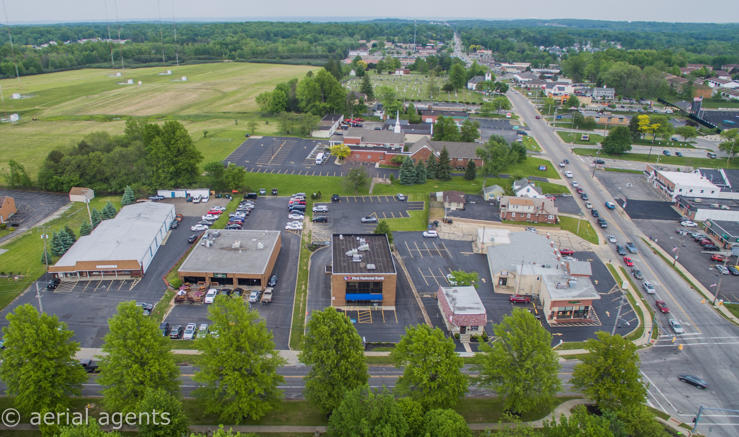 Intersection of Ridge Road and Route 82