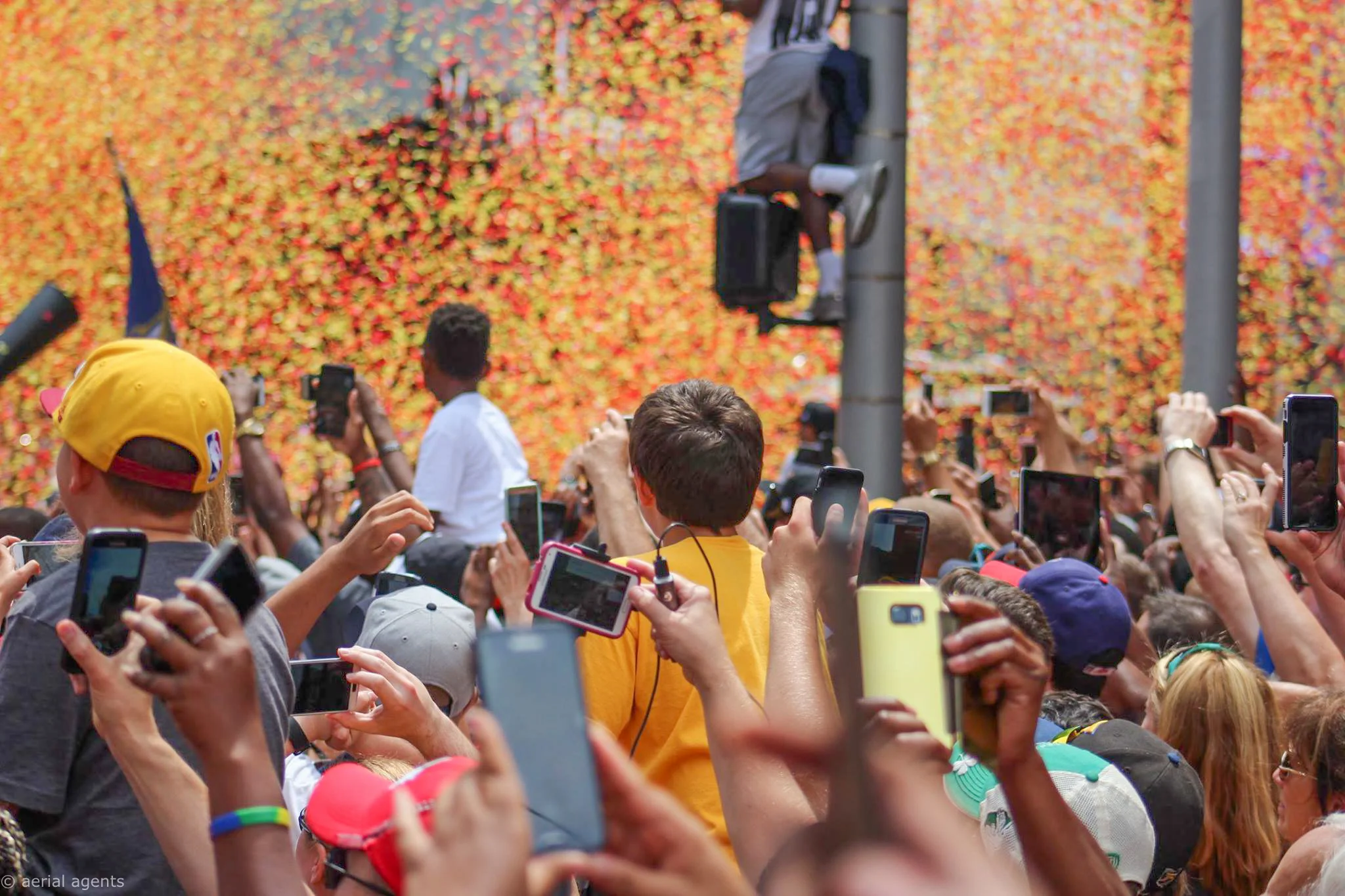 Cavs Parade celebrations