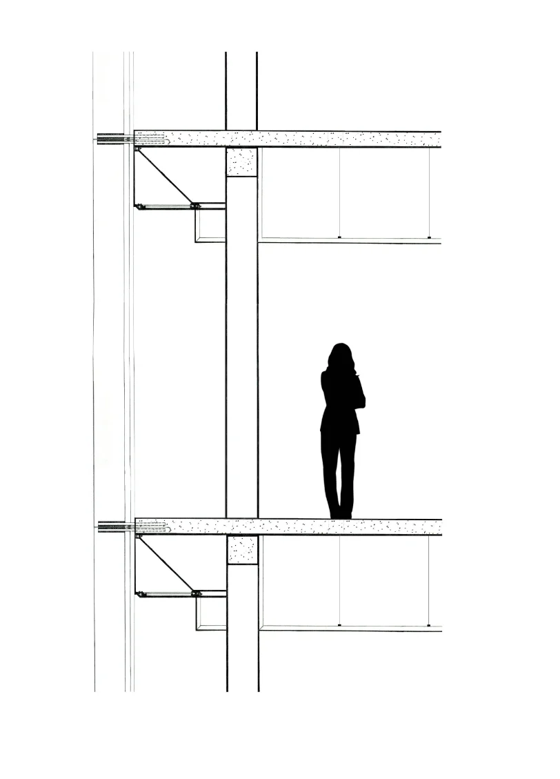 modified wall section