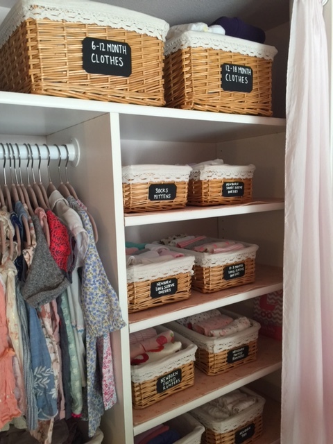 17 Ways You Can Organize Baby Clothes