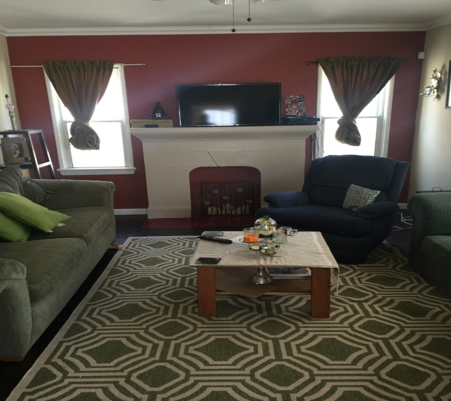 Before - Living Room Decor