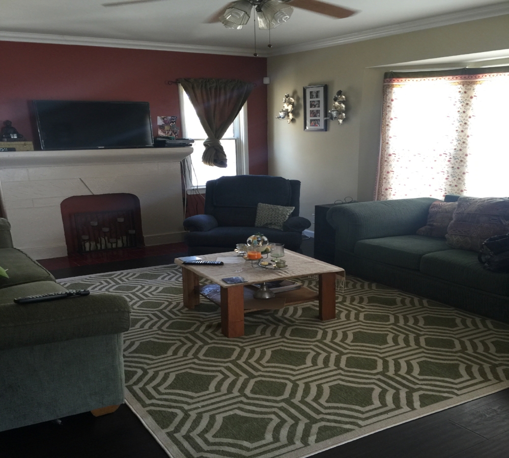 Before - Living Room Decor