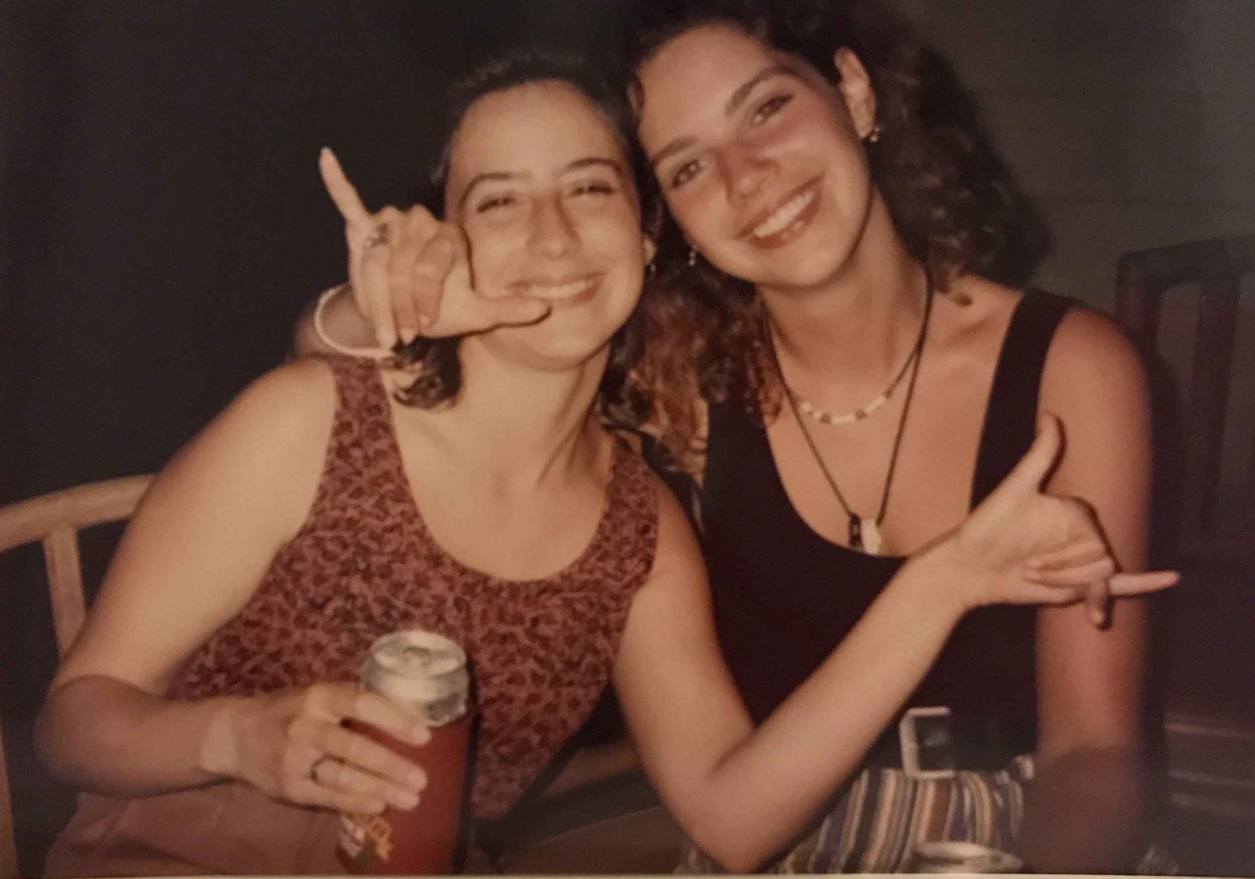 My sister and I in Hawaii, early 90’s.