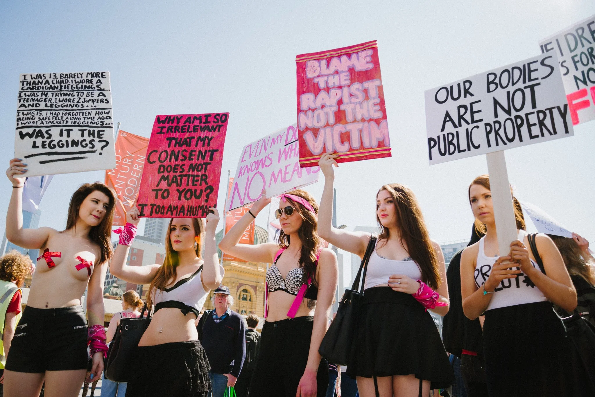 // event photography for slutwalk melbourne //