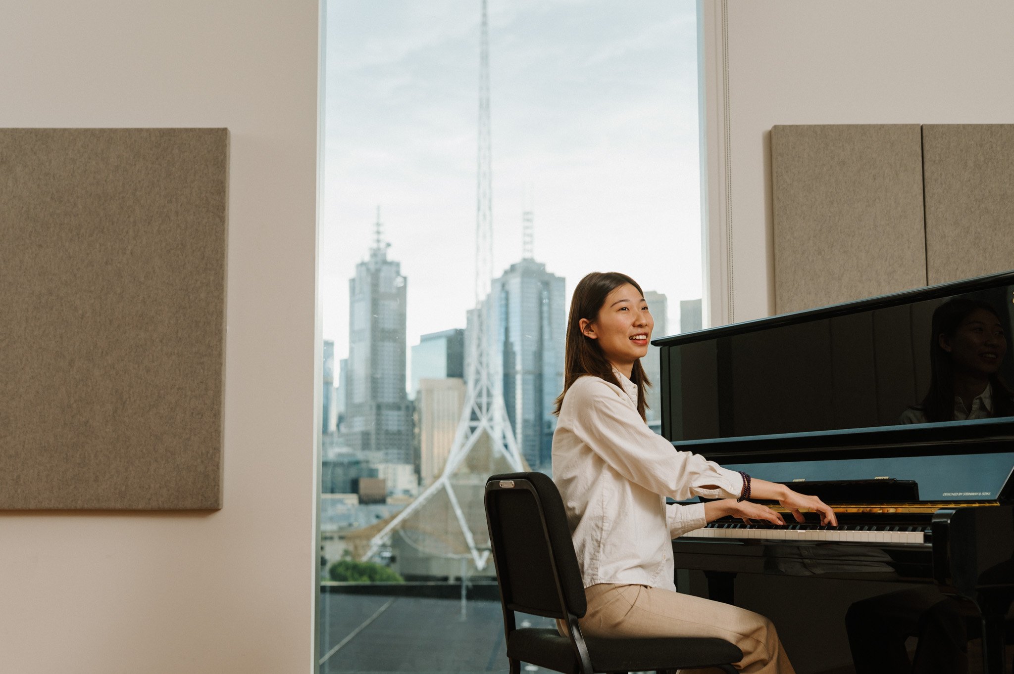 // marketing images for the university of melbourne //