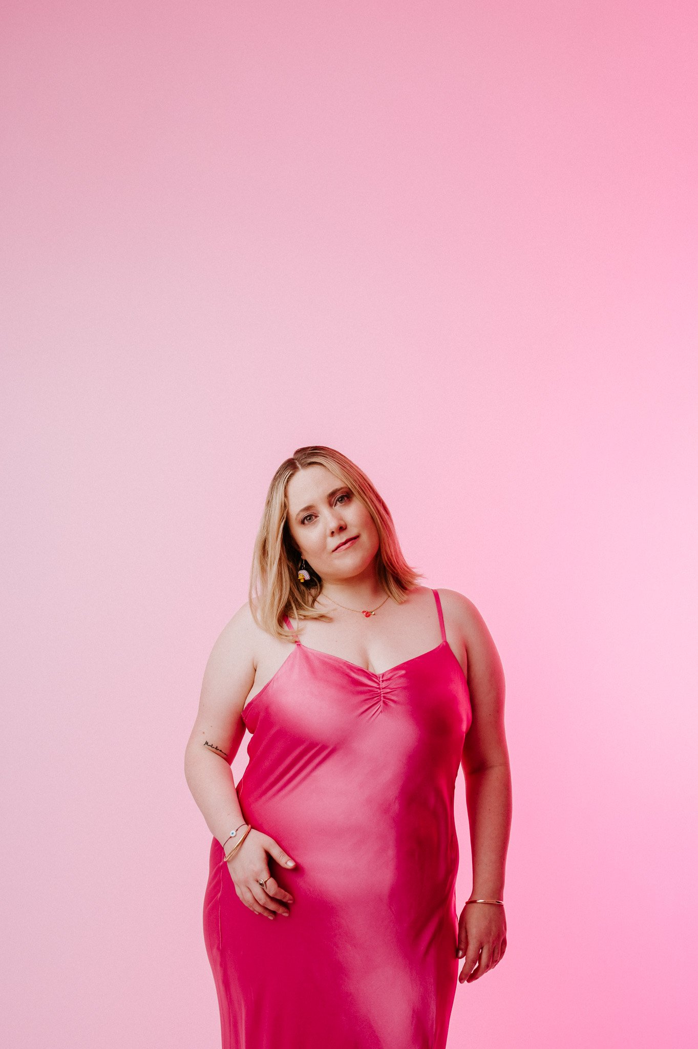 // poster imagery for comedian katherine allen //