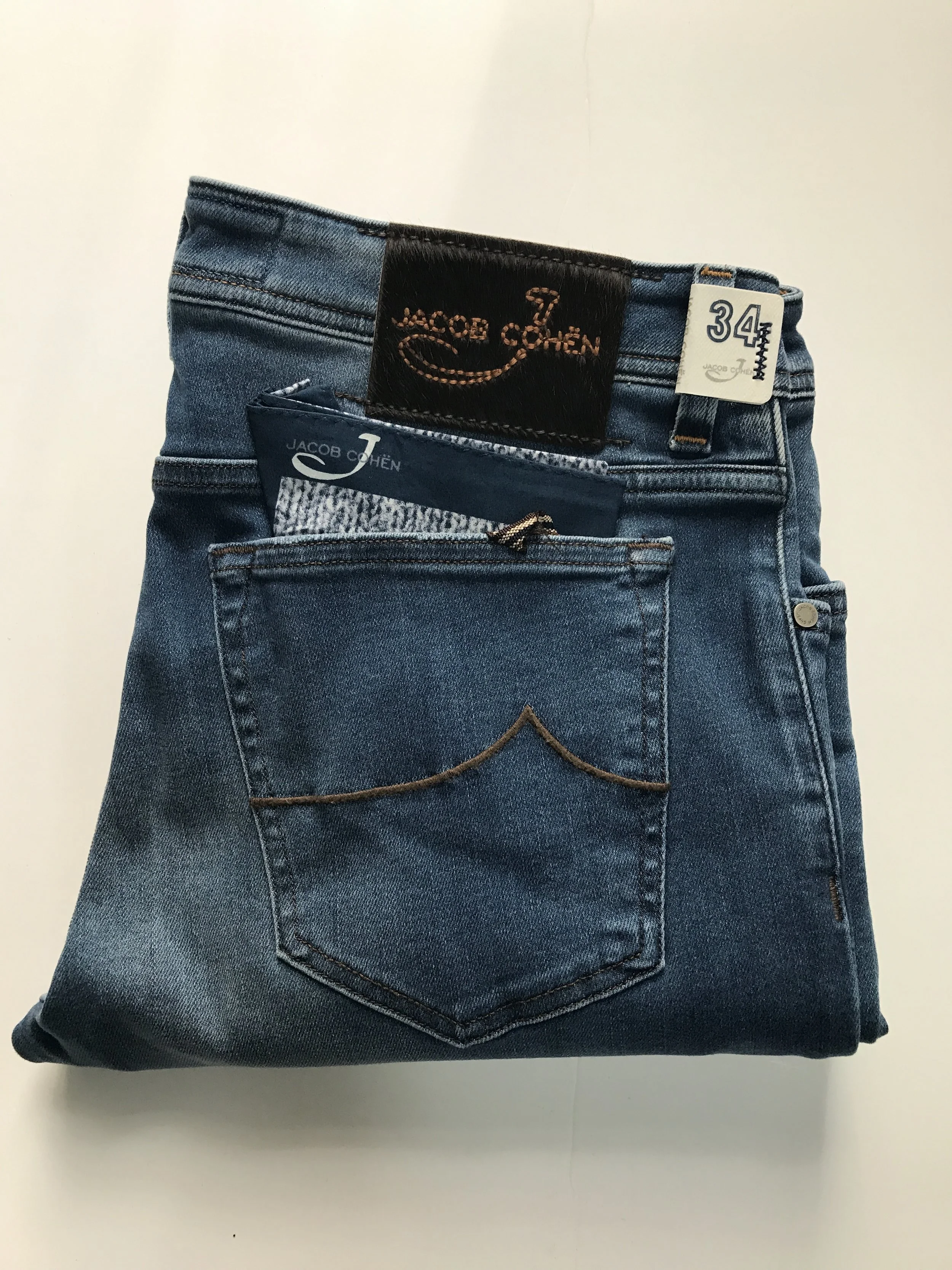 Jacob Cohen Blue Italian Luxury Jean 