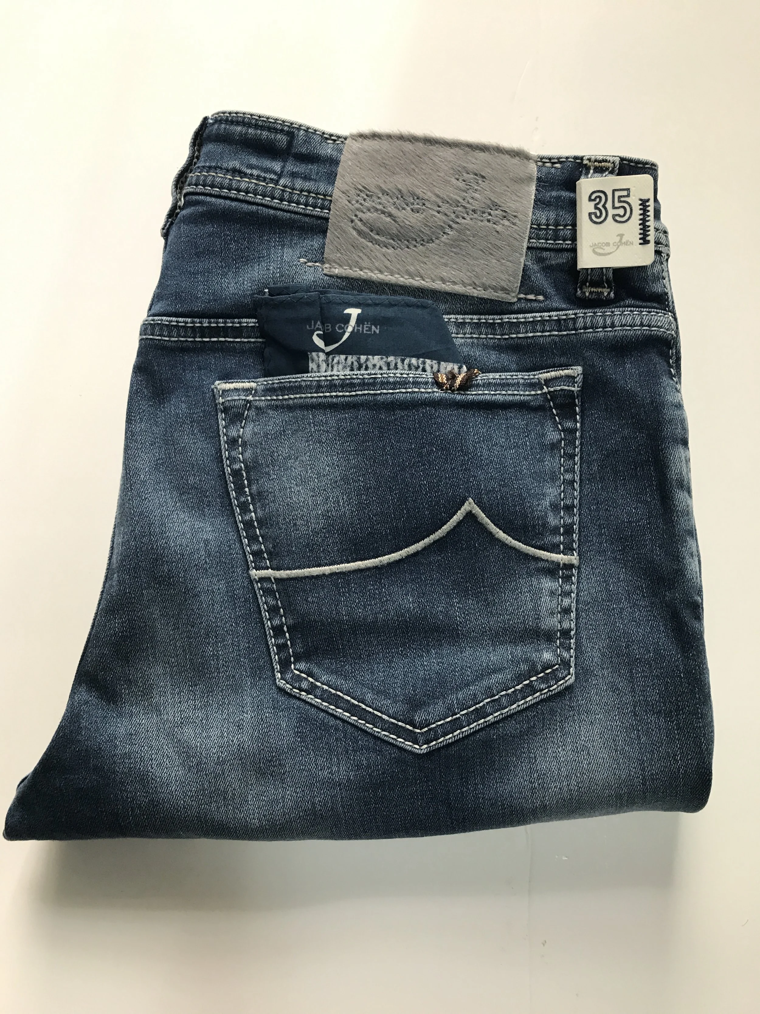 Jacob Cohen Blue Italian Luxury Jean