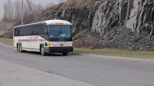CoachUSA Airport Express segment / October 2020