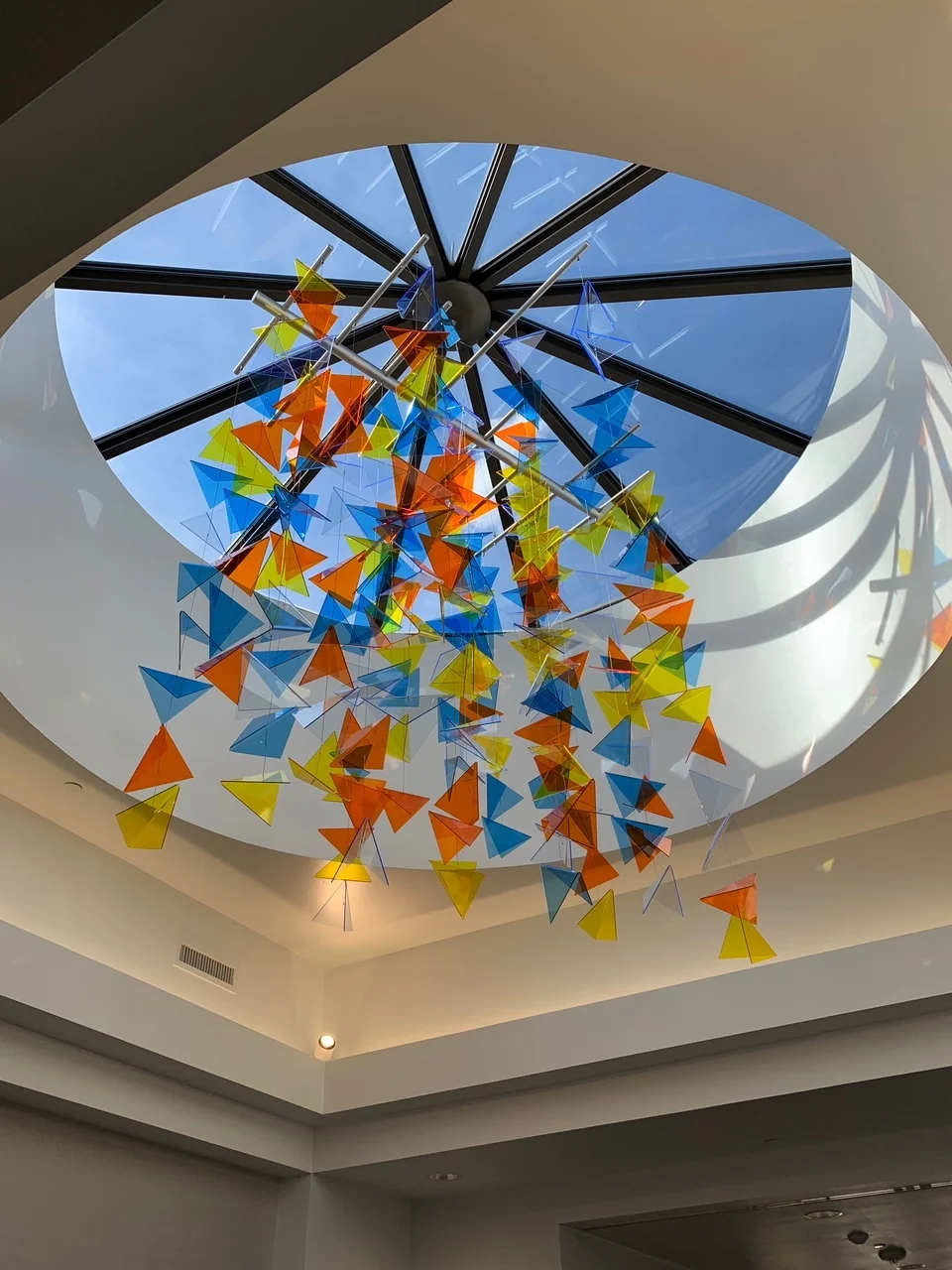 Skylight Ceiling Sculpture Pictures — Ekko Mobiles — Large Custom ...