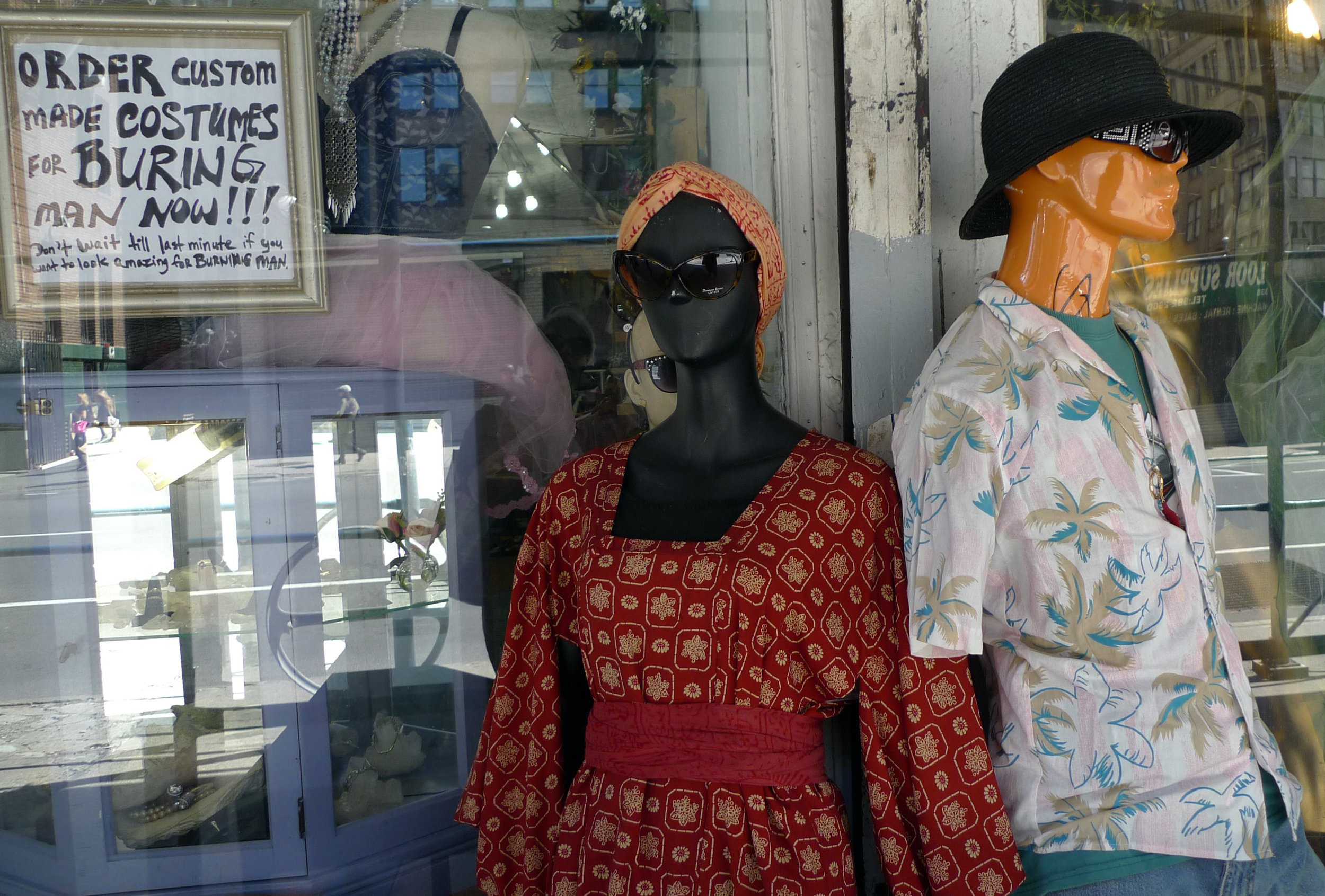 Mannequins on Lafayette Street