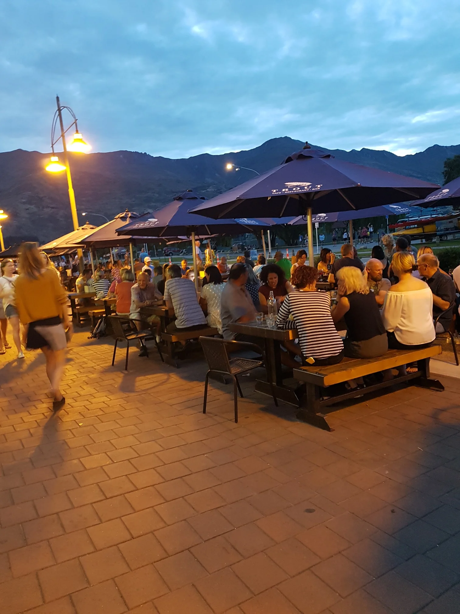 PLENTY OF OUTDOOR SEATING