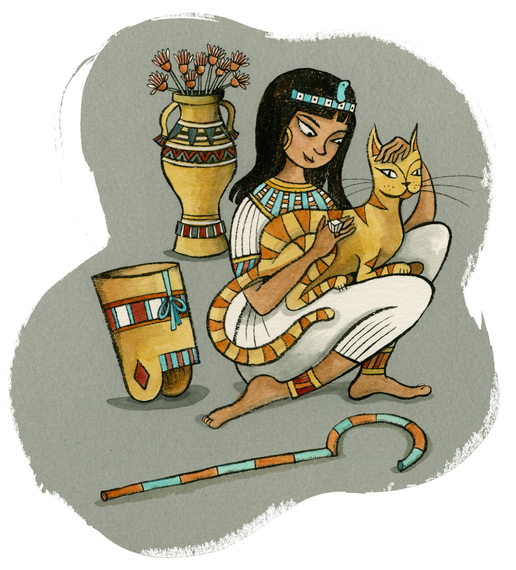 Hatshupset. For Mummy Cat , Clarion, 2015