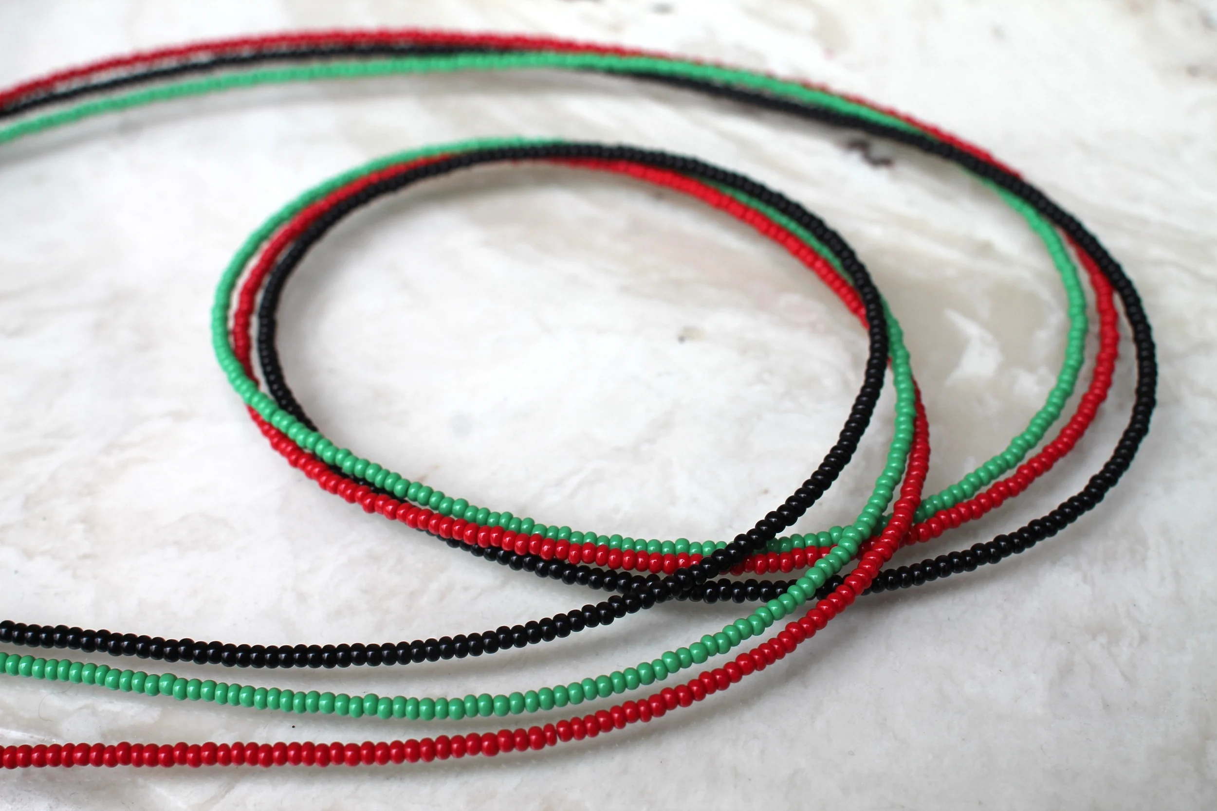 Select Your Custom Solid Single Color - Single Strand Waistbeads