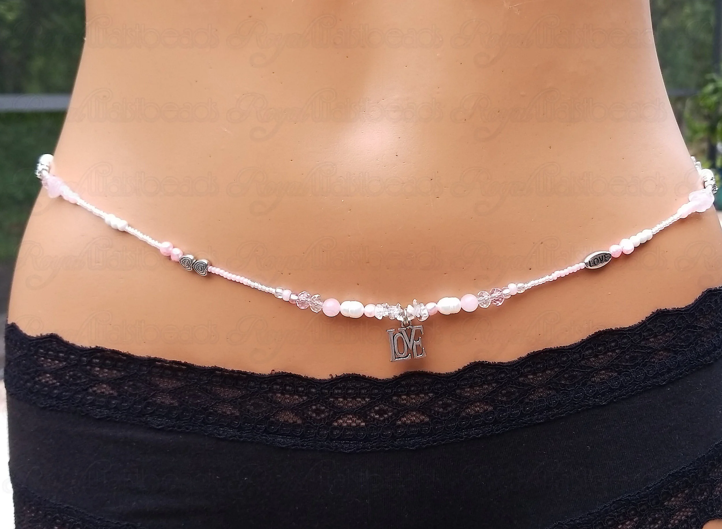 Endless Love Baby Pink Waistbeads Royal Waistbeads | Clasp Waist Beads Endless Love Baby Pink Waistbeads Royal Waistbeads | Clasp Waist Beads