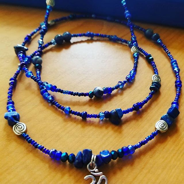 Know yourself and be empowered! Accept yourself and be undefeated! 
These beautiful Lapis Lazuli waistbeads help us go deep within our spirits to awaken our true destiny and divine purpose. 
Only at RoyalWaistbeads.com.  Find your special code for 50