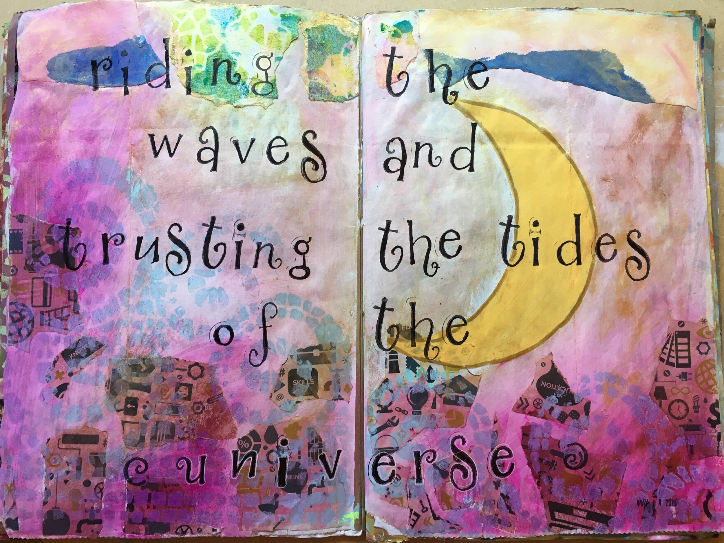 Pages from Alice's Eco Journal.