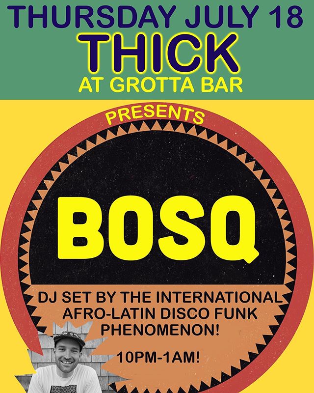 Tell your friends! This Thurs night at Grotta Bar at @local186 in Provincetown you can catch a rare, intimate set by the internationally renowned @bosqmusic for FREE. Bosq graces big stages at festivals etc throughout Europe the US and the mundo Lati