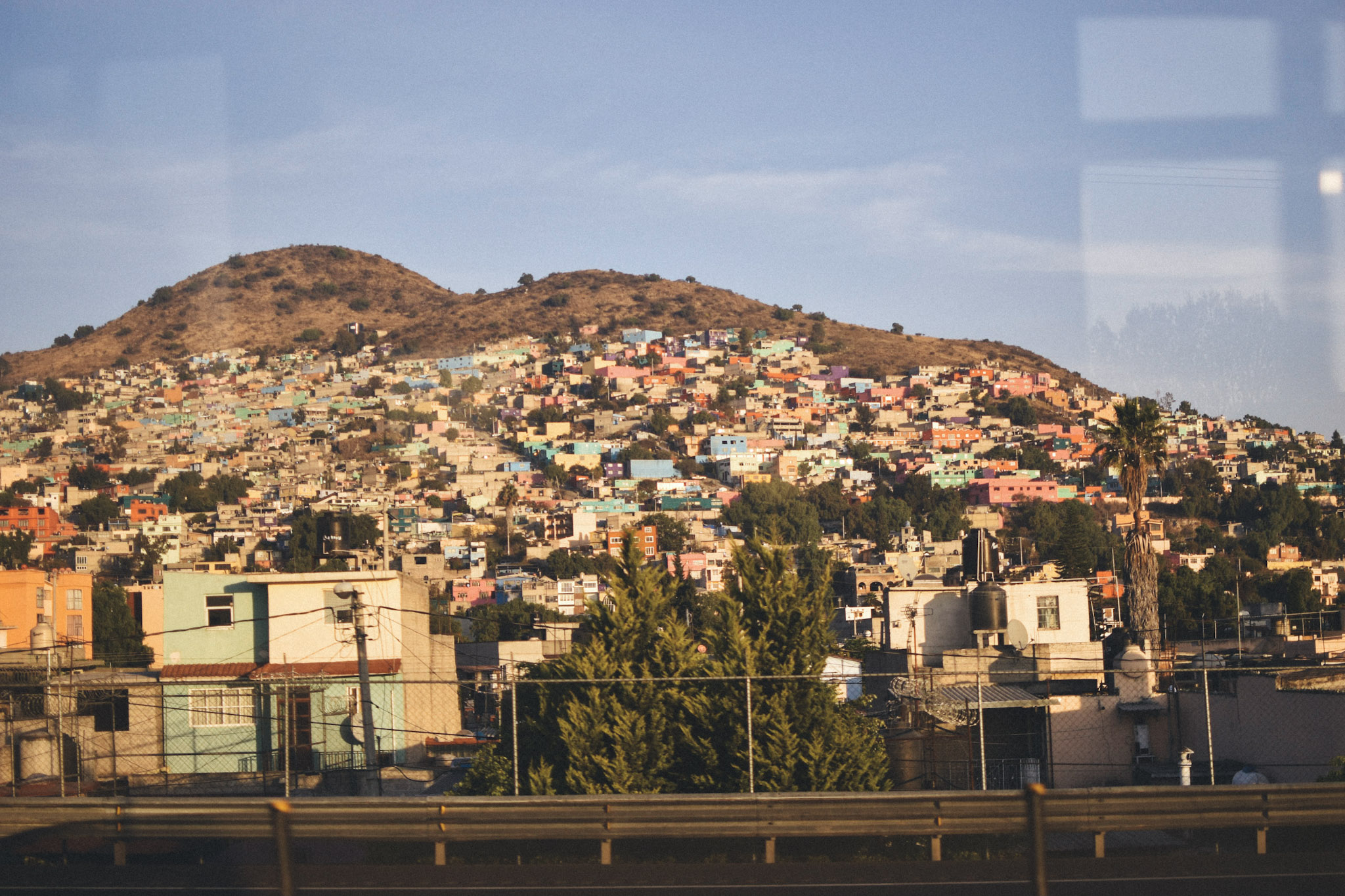 A working-class neighborhood just outside of Mexico City