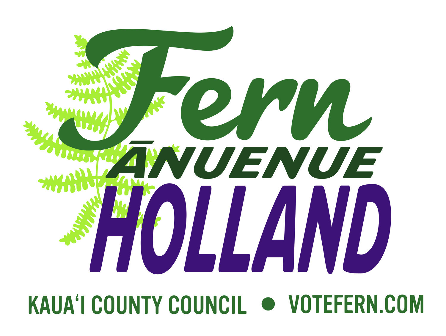 FERN Ānuenue HOLLAND for Kauaʻi County Council