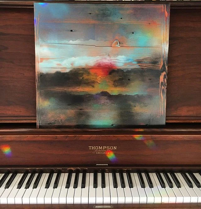 Layers of Us by @paintonwood 🌈 original piece @morgan_buck_