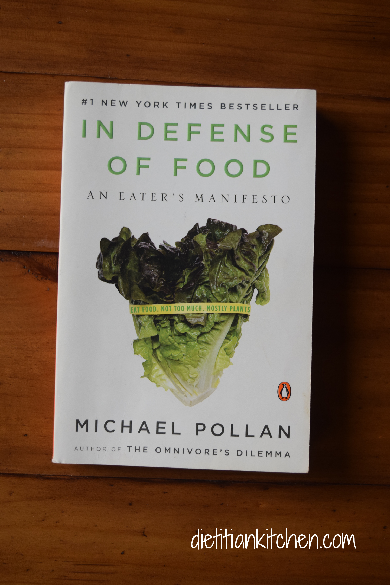Eat food. Not too much. Mostly plants. Period. A great read for anyone needing an extra push to avoid eating packaged processed foods--for good! 