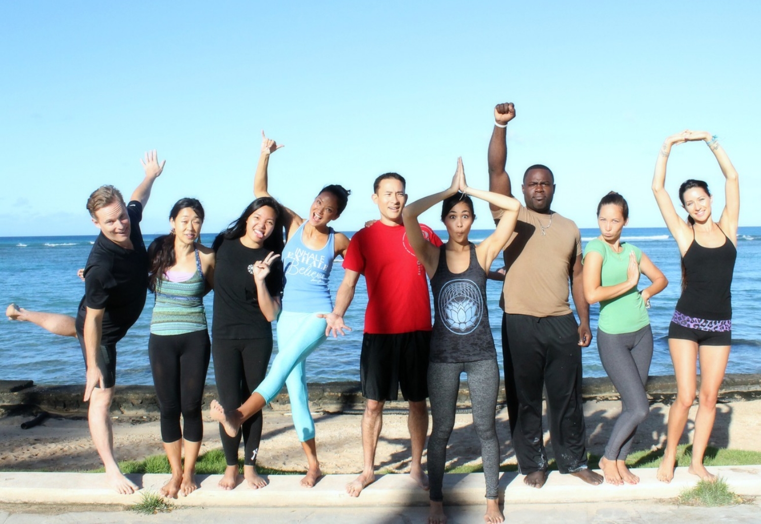 Aloha and Love from the Flo Yoga Hawaii photo shoot participants! Site photos courtesy of Kecia Littman .