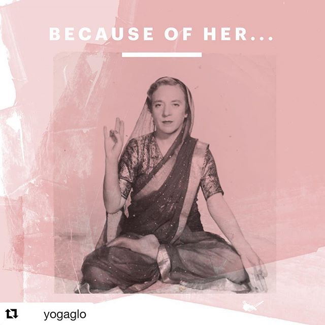 🙏🏽Respect and Gratitude for the women in our yogini lineage and also for our present day yoginis- Thank you for sharing this healing practice! Om Shanti📿
.
.
#Repost @yogaglo with @get_repost
・・・
As celebrated as yoga is and as accessible as it has become, this hasn’t always been the case. For thousands of years, yoga thrived within a very exclusive group.
In celebration of International Women’s Day, we’re supporting #BalanceForBetter by sharing the stories of six women who, through their passion for movement and equality, refused to back down in the face of adversity.
Each of their stories have and continue to move us towards a balanced future, starting with a groundbreaking, yet largely hidden figure in yoga.
-
In the 1930’s, a young Latvian woman named Indra Devi challenged the status quo. Initially rejected by the great yoga master Krishnamacharya, because she was a foreigner and a woman, she refused to give up and was ultimately granted permission to become his student.
She met every challenge set out for her and was asked to become a teacher. Eventually, she opened a studio in Hollywood, helping to popularize yoga as a practice for inner and outer well-being.
Because of Indra Devi, we are inspired to listen to our inner calling against all odds, and strengthened by the knowing that our courage can change the world. 🙏✨
.
.
.
.
Photo Source: WildYogi
#InternationalWomensDay #iwd2019 #GenderEquality #WomenSupportingWomen #WhoRunTheWorld #YesWomenCan #WomensHistoryMonth #March8 #yogalife #yogainspiration #yogacommunity #Glo #BecauseOfHer #IndraDevi